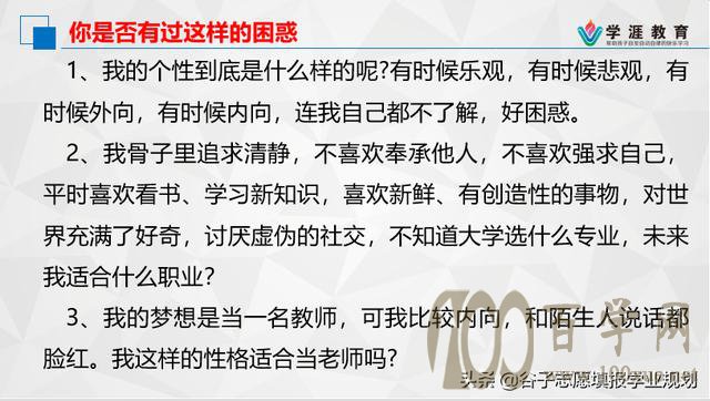 我的性格适合从事什么职业(第一讲)