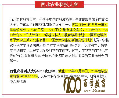 想要自招进入西北农林科技大学?降20分或者直降至一本线录取是不是真的?