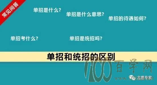 高职单招什么意思