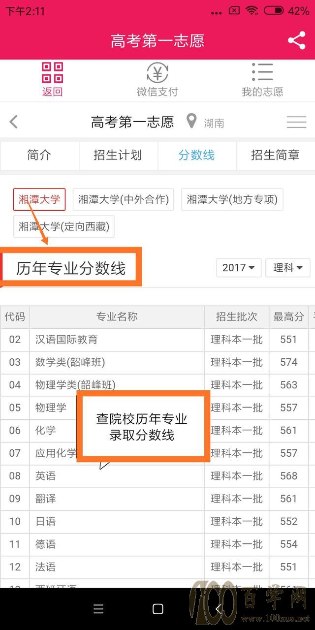 湖南省 高考分数线及高考 志愿填报技巧