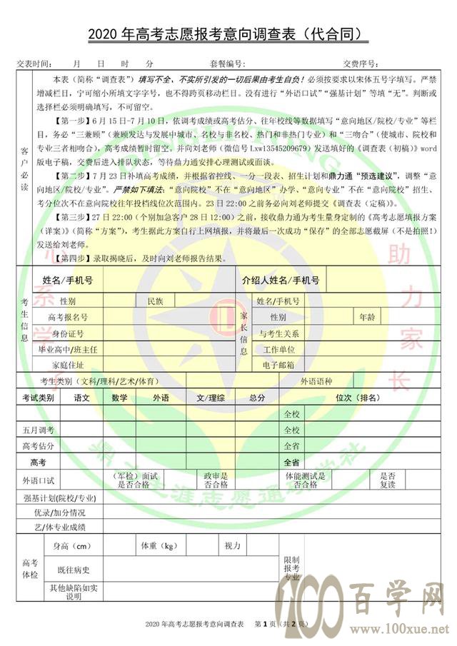 志愿填报三步曲