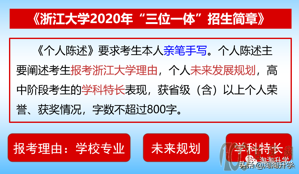 三位一体:个人陈述(自荐信)的撰写和面试自我介绍的准备