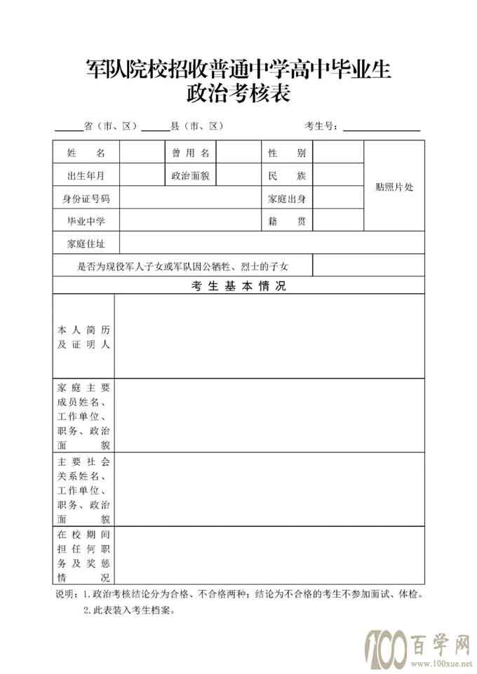 2021年山东省考生军校报考流程指南
