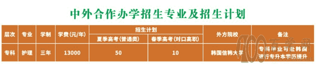 2021潍坊XX职业学院中外合作办学学费多少钱一年-各专业收费标准