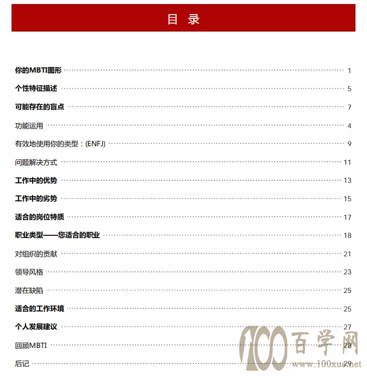 MBTI测试,对找工作有帮助没?